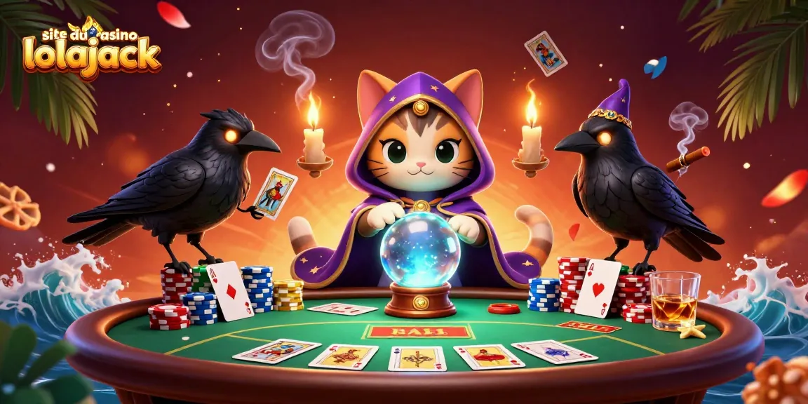 Experience the excitement at site du casino lolajack with vibrant casino elements and mystical characters.