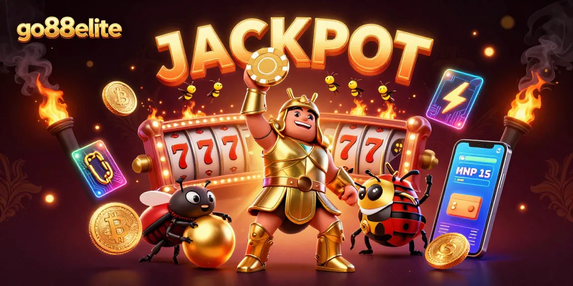 Engage in gaming excitement with go88elite's vibrant jackpot and crypto slots scene.