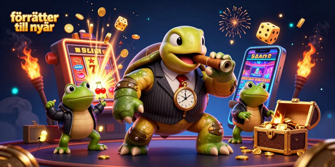 Experience thrilling förrätter till nyår casino excitement with jackpot wins and vibrant game elements.