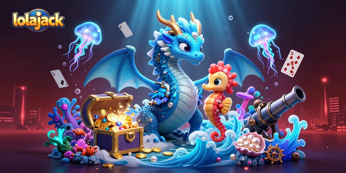 Win big with lolajack casino's vibrant underwater gaming adventure featuring colorful characters.