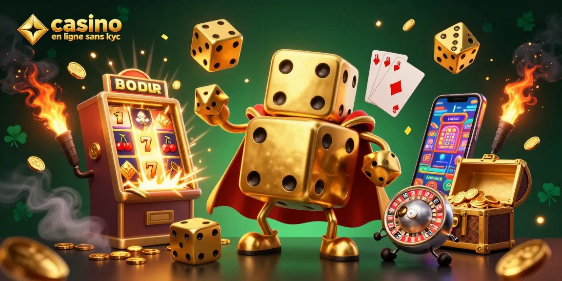 Jouez sur un casino en ligne sans KYC et découvrez l'expérience de jeu sans vérification.