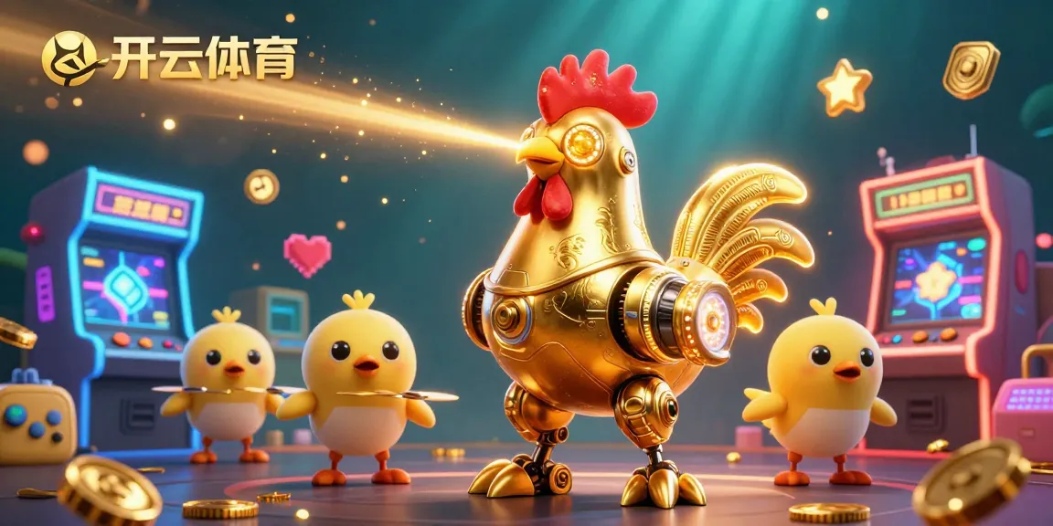 Experience thrilling adventures with 开云体育 as the golden rooster robot captures the gaming spirit!