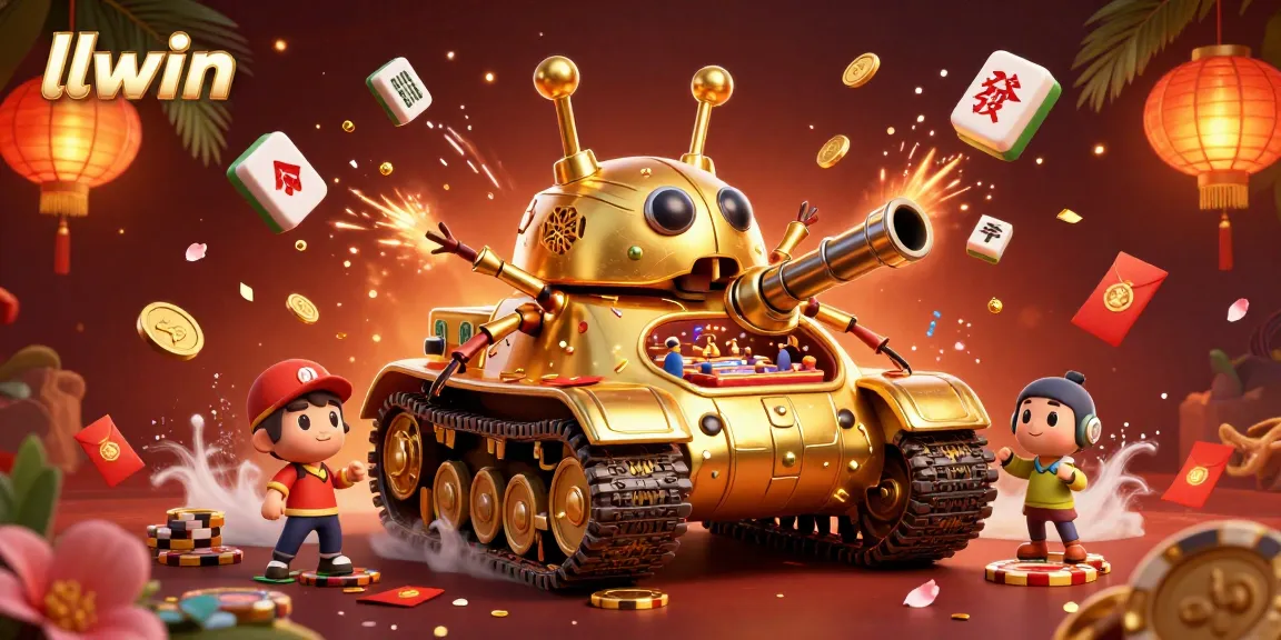 Immerse in llwin's vibrant gaming world with a fantastic 3D casino beetle tank!