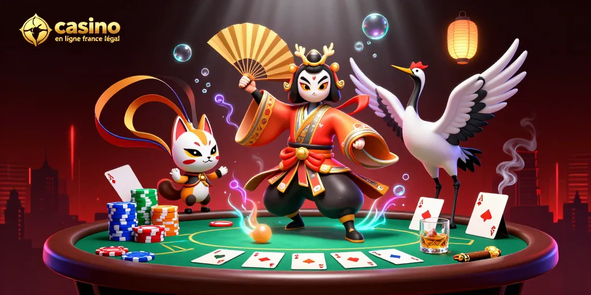Jouer sur un casino en ligne France légal avec une atmosphère vibrante et animée