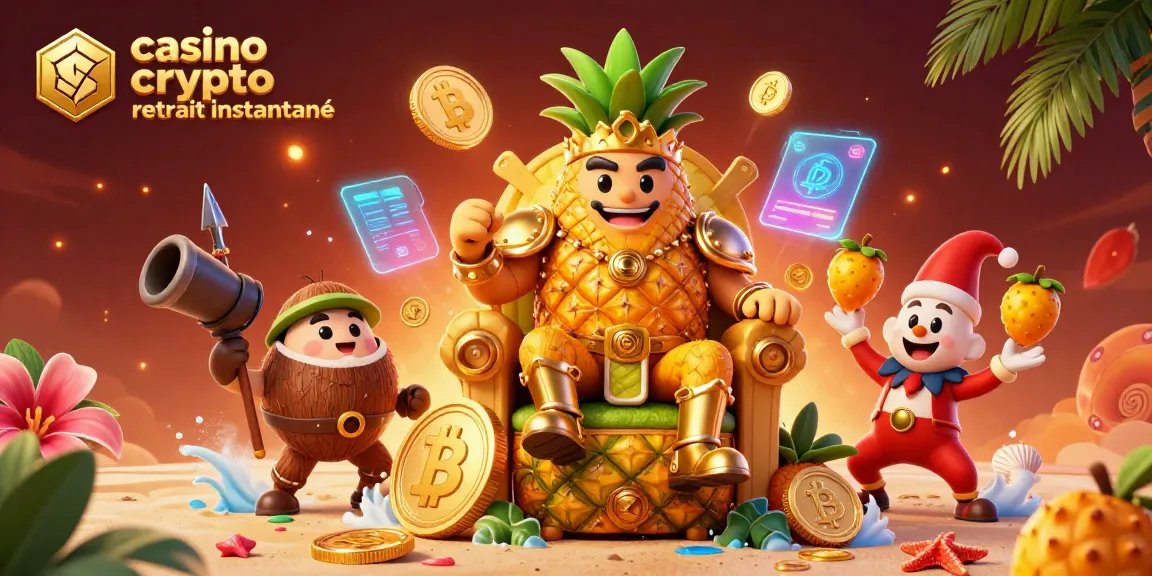 Profitez de gains rapides dans un casino crypto retrait instantané avec des éléments visuels dynamiques.