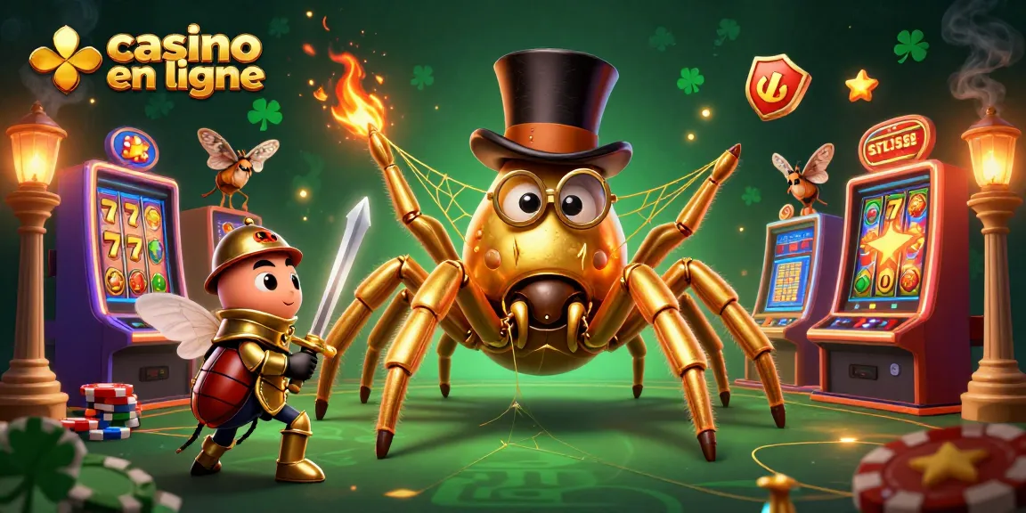 Jouez à casino en ligne et remportez des gains avec cette illustration pleine de détails.