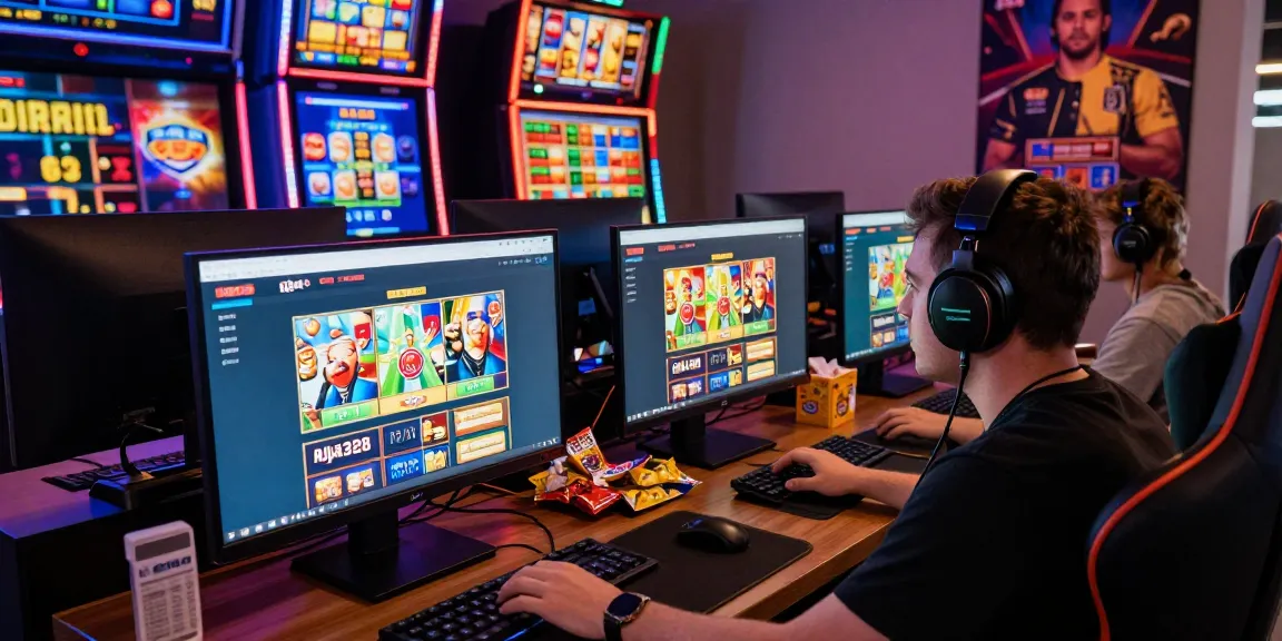 Engaging online gaming with link raja328 interface and vibrant atmosphere