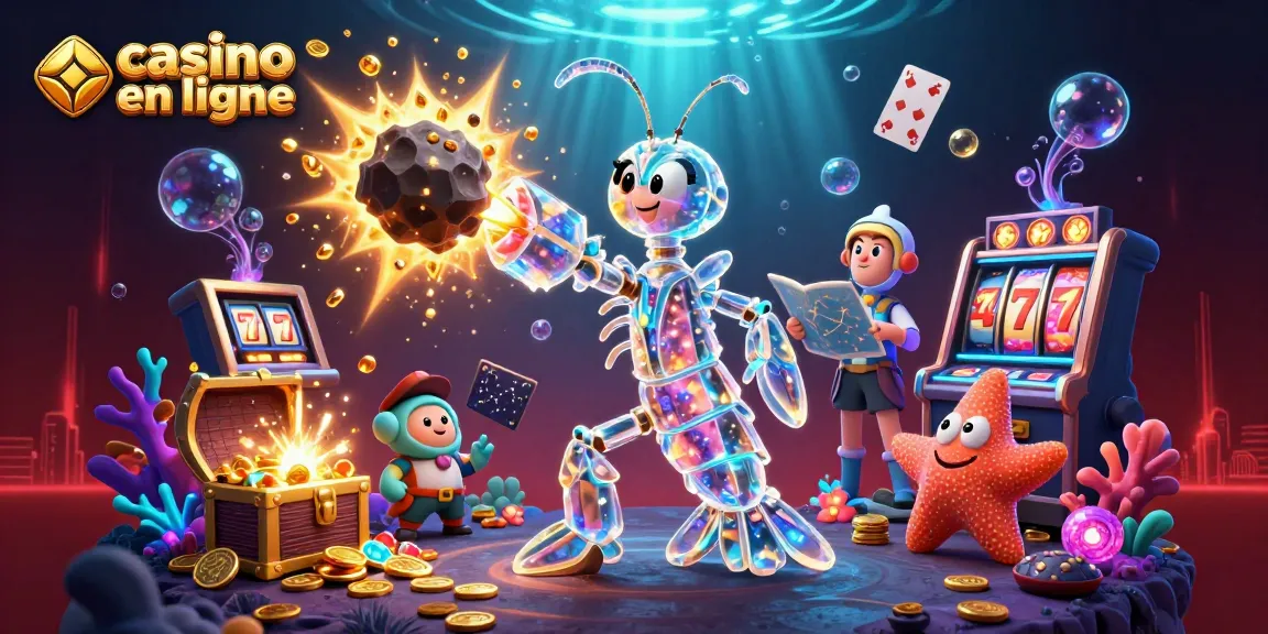 Jouez au casino en ligne avec des jackpots modernes et des personnages animés.