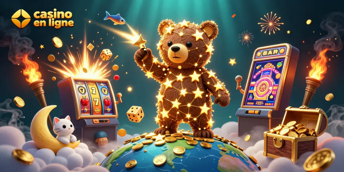 Plonger dans l'univers du casino en ligne avec des éléments de jeu fascinants et un design attrayant.