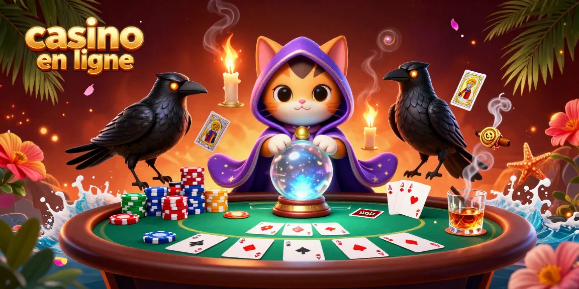 Jouez au casino en ligne parmi les meilleures plateformes avec des personnages mystiques et des éléments de jeu captivants.