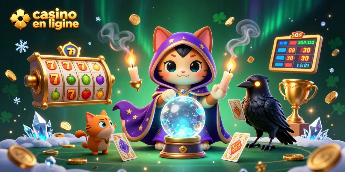 Profitez d'une expérience de casino en ligne avec des éléments mystiques et des gains excitants.